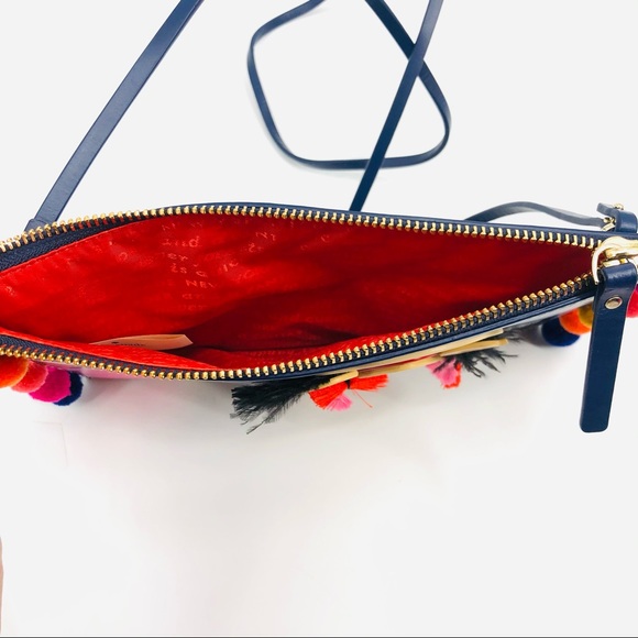 ✨Kate Spade Winking Camel Blue Multicolored Bag - Picture 12 of 16